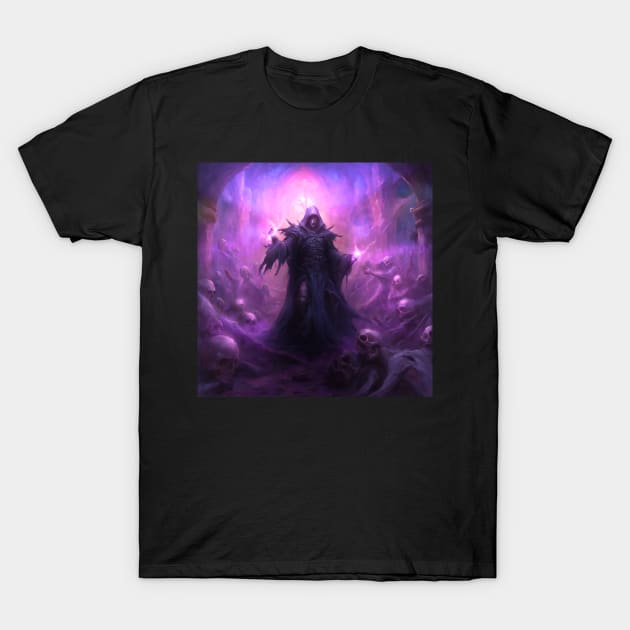 Necromancer T-Shirt by SimonBreeze